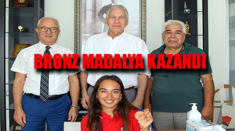 BRONZ MADALYA İLE GERİ DÖNDÜ