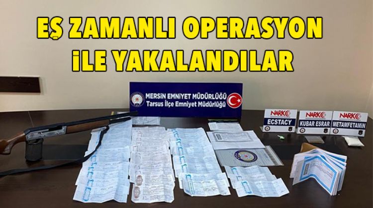 MERSİN'DE TEFECİ OPERASYONU