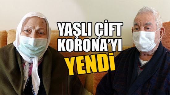 MERSİN’DE YAŞLI ÇİFT KORONAVİRÜSE GALİP GELDİ