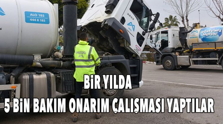 BAKIM VE ONARIM ÇALIŞMALARINA ARALIKSIZ DEVAM EDİYOR