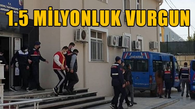 MERSİN’DE 1.5 MİLYONLUK HAKSIZ KAZANÇ ELDE EDEN 14 KİŞİ GÖZALTINA ALINDI