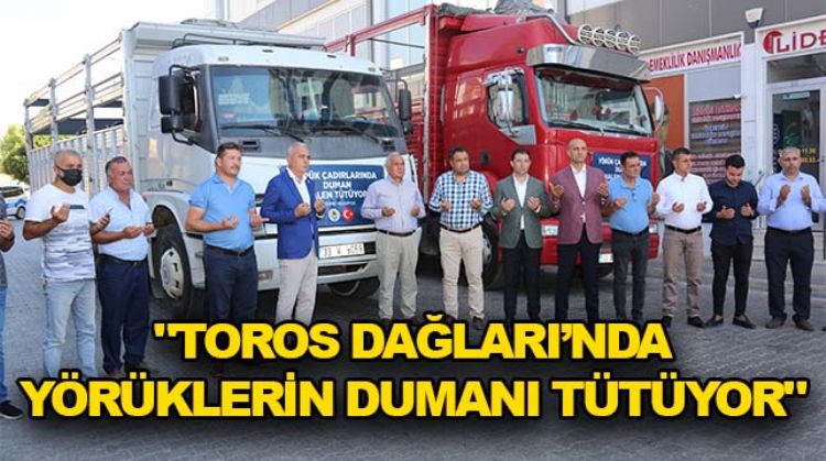 ERDEMLİ’DEN MANAVGAT’A 358 KÜÇÜKBAŞ HAYVAN DESTEĞİ