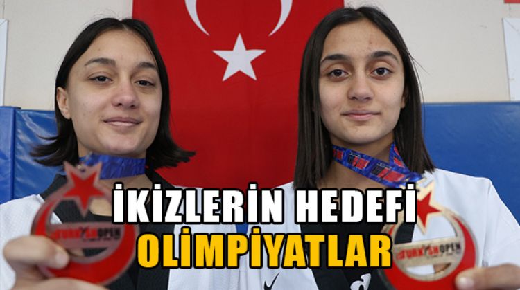 MERSİNLİ ŞAMPİYON İKİZLER OLİMPİYATLARDA BAŞARI ELDE ETMEK İSTİYOR