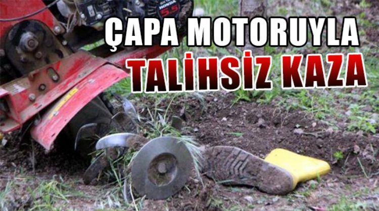 MERSİN’DE ÇAPA MOTORUNUN DEVRİLMESİ SONUCU FECİ YARALANDI