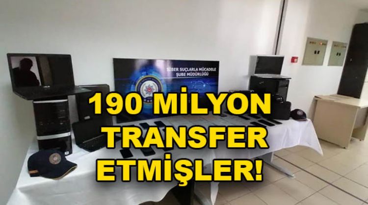 İNTERNET DOLANDIRICILARINA 35 TUTUKLAMA