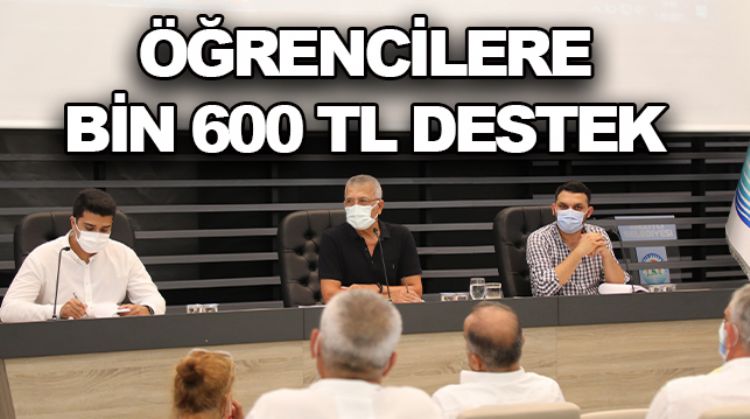 MEZİTLİ BELEDİYESİNDEN ÖĞRENCİLERE DESTEK