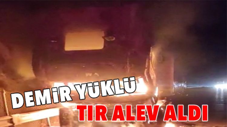 SEYİR HALİNDEYKEN YANDI