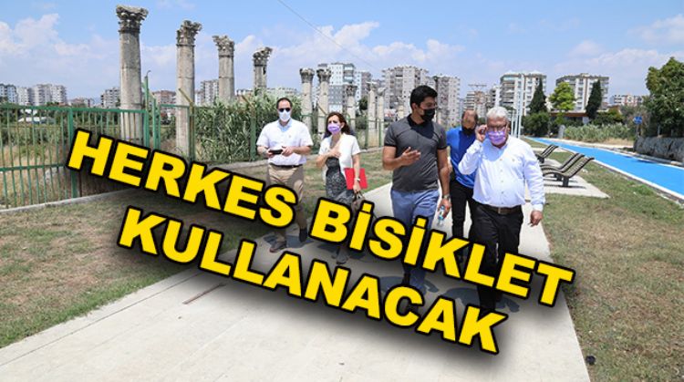 MEZİTLİ'NİN 'SONSUZ BİSİKLET YOLU' PROJESİNDEN YENİ BİR ADIM