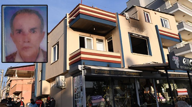 TARSUS’TA YANGINA UYKUDA YAKALANAN KİŞİ HAYATINI KAYBETTİ