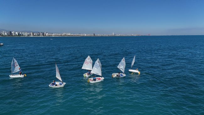 Yelken tutkusu Mersin’de zirve yaptı!