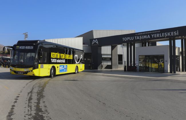 BÜYÜKŞEHİR’DEN 18 ELEKTRİKLİ OTOBÜS İLE MERSİN ULAŞIMINA ÇEVRECİ BİR DOKUNUŞ