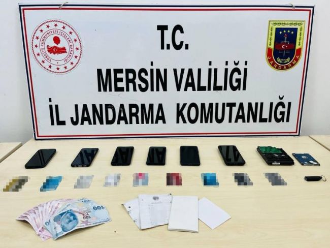 Mersin'de yasa dışı bahis operasyonu: 5 gözaltı
