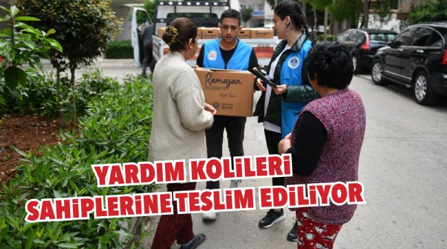 YENİŞEHİR BELEDİYESİ YARDIM KOLİSİ DAĞITIMLARINA DEVAM EDİYOR