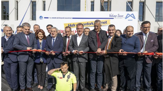 MESKİ'NİN YENİ HİZMET BİNASI AÇILDI