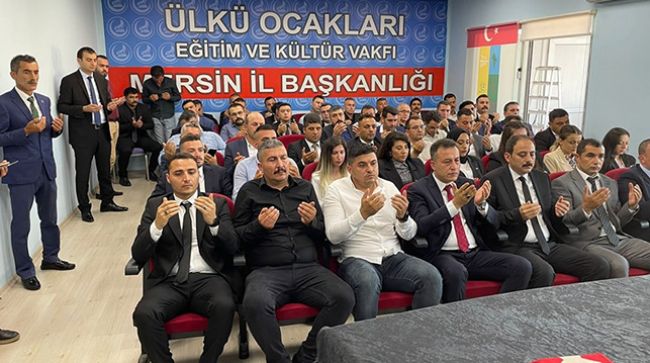 ÜLKÜ OCAKLARI MERSİN İL BAŞKANLIĞINDA GÖREV DAĞILIMI YAPILDI