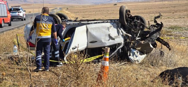 Konya’da trafik kazası: 3 ölü, 2 yaralı