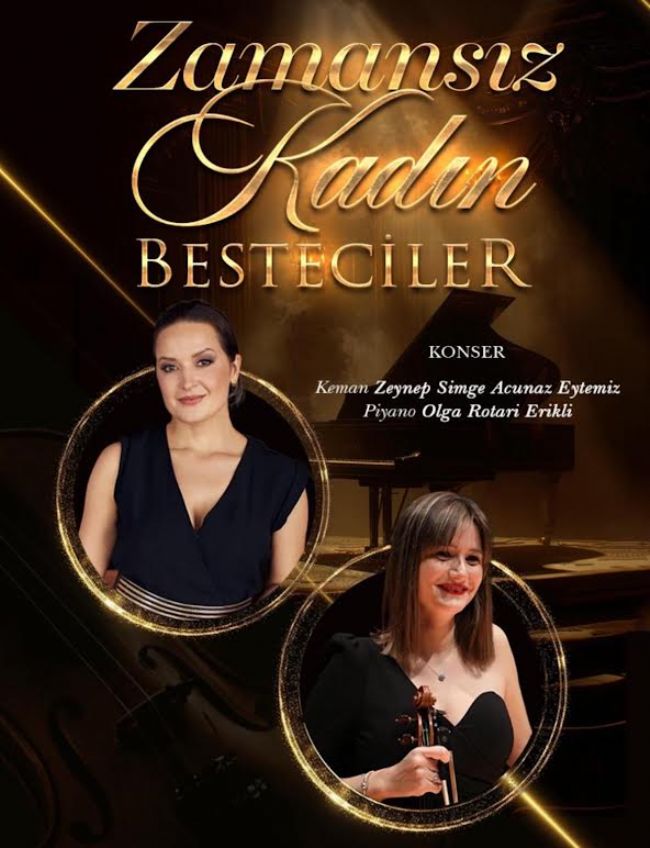 MDOB’dan “Zamansız Kadın Besteciler” Konseri