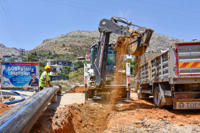 Aydıncık’ın içme suyu altyapısı yenileniyor