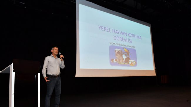 MERSİN'DE HAYVAN KORUMA GÖREVLİSİ EĞİTİMİ