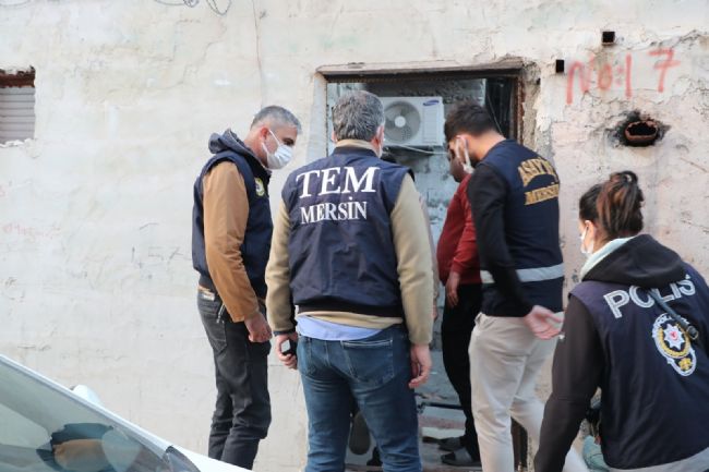 Mersin'de aranan 87 şüpheli yakalandı
