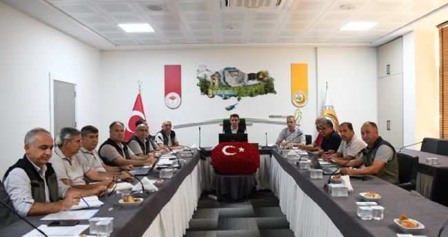 Mersin'de yangın değerlendirme toplantısı yapıldı