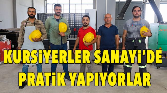 TIRMIL MERCEK’TEKİ KAYNAK ATÖLYESİ’NDE EĞİTİMLER BAŞLADI