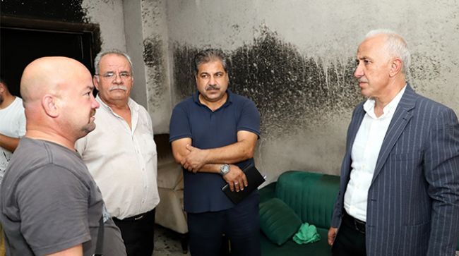 BAŞKAN GÜLTAK’TAN TÜMER AİLESİNE DESTEK