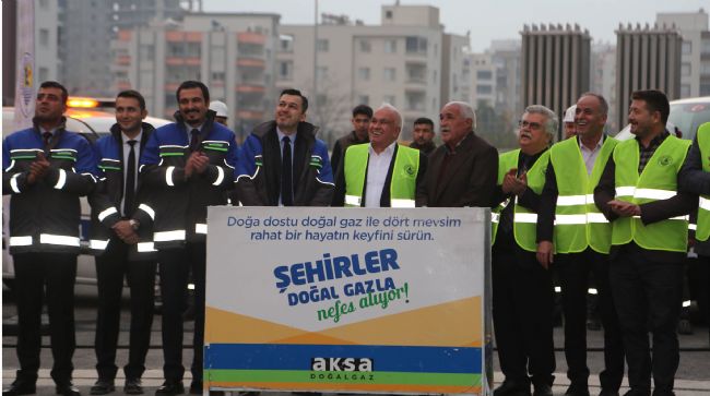 TARIM VE TURİZM MERKEZİ ERDEMLİ DOĞALGAZA KAVUŞTU