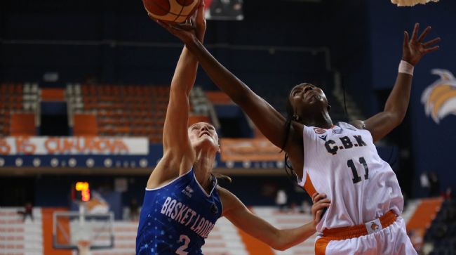 ÇUKUROVA BASKETBOL, BASKET LANDES'İ RAHAT GEÇTİ