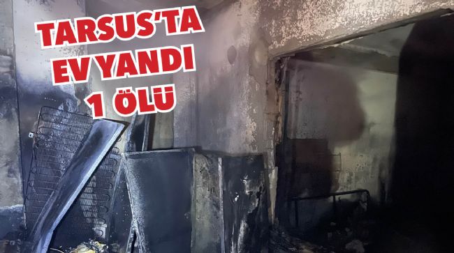 YANGINDA YAŞLI ADAM HAYATINI KAYBETTİ