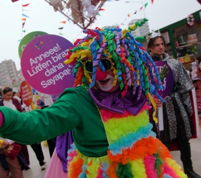 Sayapark AVM’de 'Kids Fest Bahar ve Çocuk Şenliği' başladı