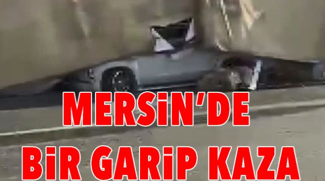 OTOMOBİL’İN ÜZERİNE TIR DEVRİLDİ