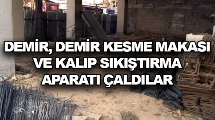 HIRSIZLAR İNŞAATA GİRDİ