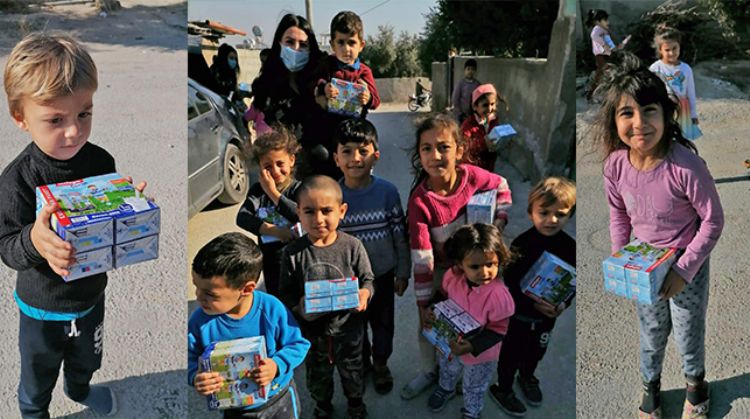 MEZİTLİ BELEDİYESİ ÇOCUKLARA DEVAM SÜTÜ DESTEĞİ SAĞLADI