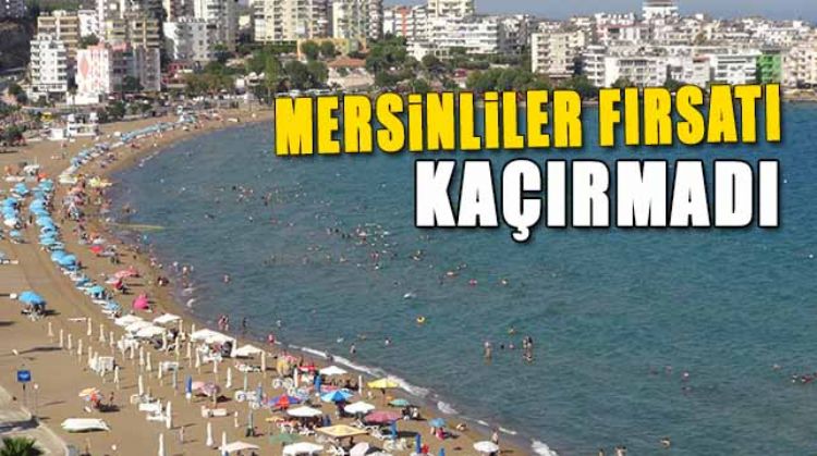 HALK DENİZE KOŞTU