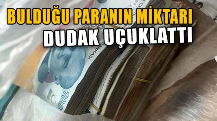 MERSİN’DE LOKANTADA UNUTULAN YÜKLÜ MİKTAR PARAYI SAHİBİNE TESLİM ETTİ