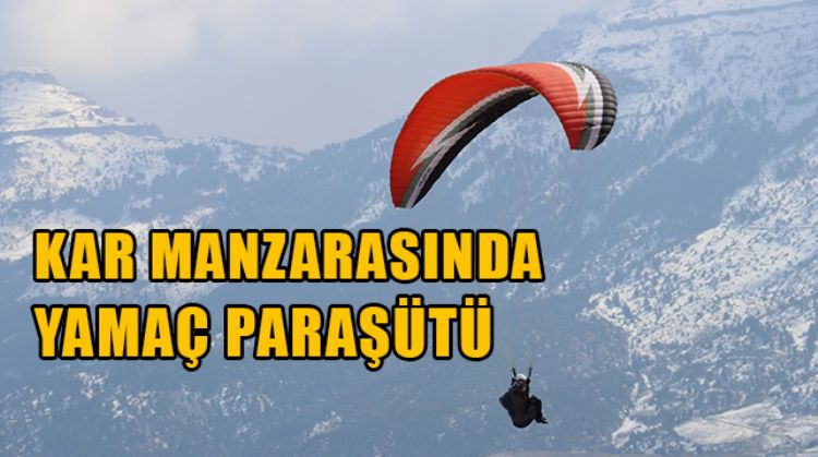 ARSLANKÖY YAYLASI, YAMAÇ PARAŞÜTÜ TUTKUNLARINI AĞIRLADI