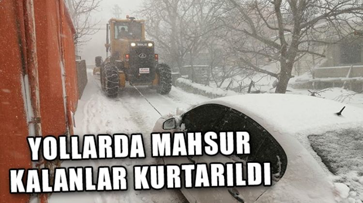 MUT’TA KARDA MAHSUR KALANLAR KURTARILDI