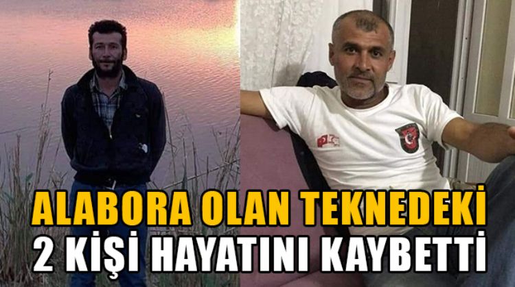 MERSİN’DE BALIKÇI TEKNESİ ALABORA OLDU: 2 ÖLÜ
