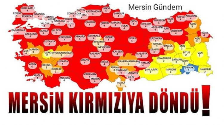 MERSİN REHAVETE KAPILDI, YASAKLAR GERİ GELDİ