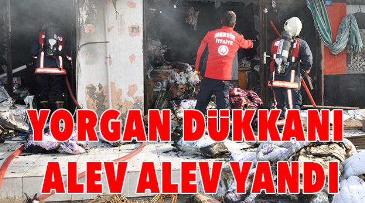 DÜKKÂN’DA YANGIN ÇIKTI
