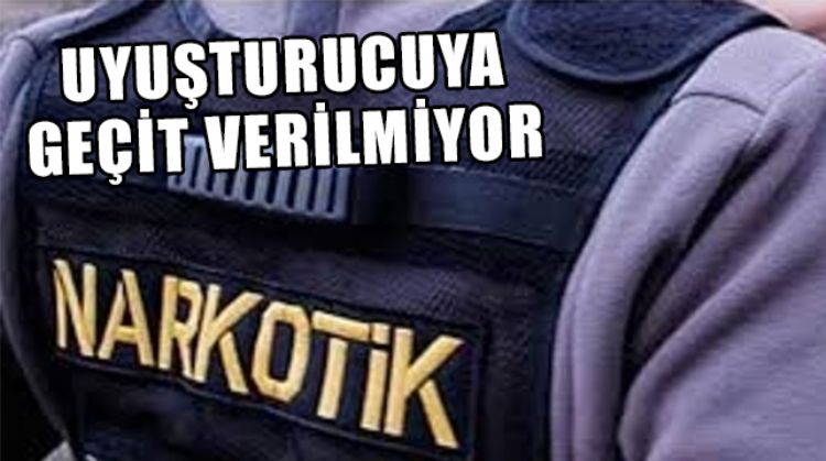 MERSİN’DE UYUŞTURUCU KULLANAN VE TİCARETİNİ YAPAN KİŞİLERE YÖNELİK ÇALIŞMA SÜRÜYOR