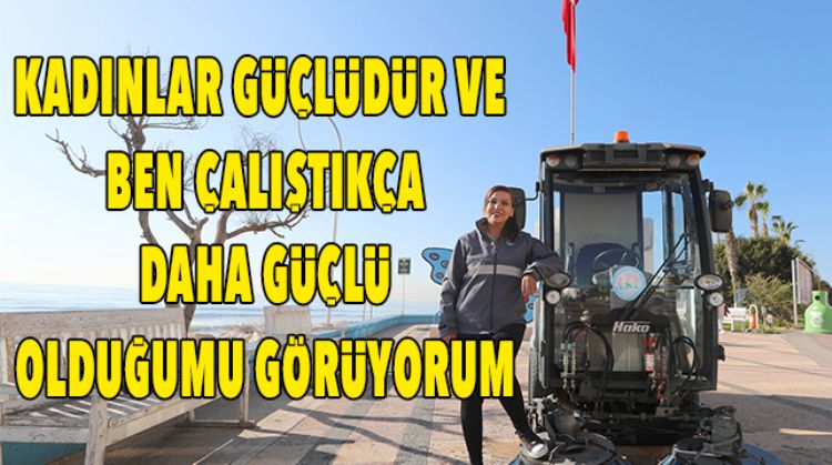 MERSİN SOKAKLARINI 7 YILDIR TEMİZLİYOR