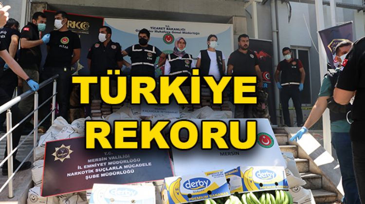 MERSİN’DE 1 TON KOKAİN ELE GEÇİRİLDİ
