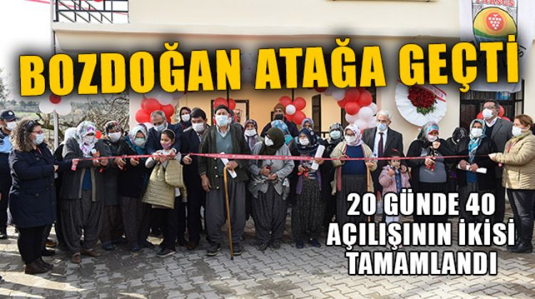 BOZDOĞAN REKORA İMZA ATIYOR