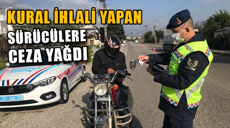 MERSİN'DE BİR GÜNLÜK DENETİMDE BİN 421 ŞAHIS SORGULANDI, 45 ARAÇ TRAFİKTEN MEN EDİLDİ