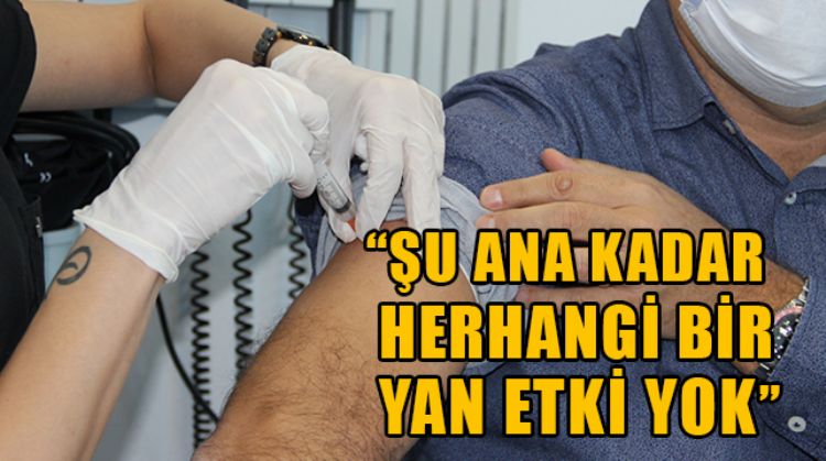 MERSİN’E SABAH SAATLERİNDE ULAŞAN AŞILAR SAĞLIK ÇALIŞANLARINA VURULMAYA BAŞLANDI