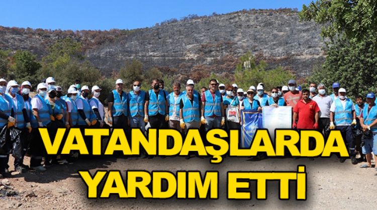 BOĞSAK’TA TEMİZLİK YAPILDI