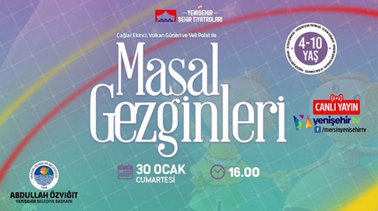 YENİŞEHİR BELEDİYESİ PANDEMİ NEDENİYLE EVDE OLAN ÇOCUKLARI TİYATRO İLE BULUŞTURACAK