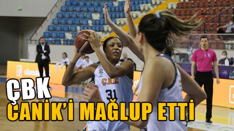 MERSİN YENİŞEHİR BELEDİYESİ ÇUKUROVA BASKETBOL KULÜBÜ - SAMSUN CANİK BELEDİYE MAÇ SONUCU